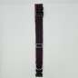 Preview: Halsband schwarz & rot